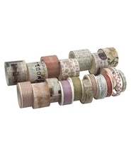 Load image into Gallery viewer, ZMLSED 20 Roll Washi Tape Set, Vintage Naturalism Bird Insect Decorative Writable Masking Tape for Arts DIY Crafts Scrapbooking Album Bullet Junk Journal Planners Calendars Notebook
