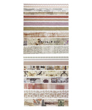 Load image into Gallery viewer, ZMLSED 20 Roll Washi Tape Set, Vintage Naturalism Bird Insect Decorative Writable Masking Tape for Arts DIY Crafts Scrapbooking Album Bullet Junk Journal Planners Calendars Notebook