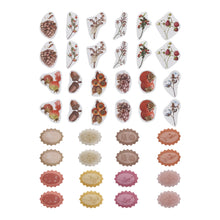 Load image into Gallery viewer, ZMLSED Cute Fruit Aesthetic Stickers Set, 40Pcs Decorative Decals Adhesive for Scrapbook Laptop Skins Album DIY Craft Planner