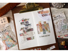 Load image into Gallery viewer, ZMLSED Vintage Travel Aesthetic Stickers, 50Pcs Decorative Adhesive Trendy for Scrapbook Laptop Skins Album DIY Craft Planner