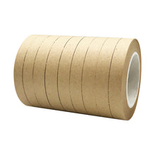 Load image into Gallery viewer, Vintage Kraft Paper Line Washi Masking Tape Set, ZMLSED 70mm Wide 5 Meters Japanese Decorative Writable Tape for DIY Crafts Arts Scrapbooking Bullet Journal Planners