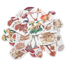 Load image into Gallery viewer, ZMLSED Cute Mushroom Aesthetic Stickers, 40Pcs Decorative Decals Adhesive Trendy for Scrapbook Laptop Skins Album DIY Craft Planner