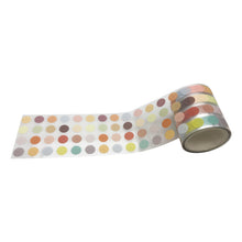 Load image into Gallery viewer, Cute Fresh Dots Washi Masking Tape Set, ZMLSED 50mm Wide 3 Meters Japanese Decorative Writable Tapes for DIY Crafts Arts Scrapbooking Bullet Journal