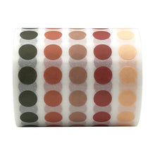 Load image into Gallery viewer, Vintage Brown Dots Washi Masking Tapes Set, ZMLSED 50mm Wide 3 Meters Japanese Decorative Writable Tape for DIY Crafts Arts Scrapbooking Bullet Journal