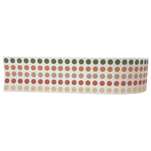 Load image into Gallery viewer, Vintage Brown Dots Washi Masking Tapes Set, ZMLSED 50mm Wide 3 Meters Japanese Decorative Writable Tape for DIY Crafts Arts Scrapbooking Bullet Journal