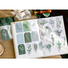 Load image into Gallery viewer, ZMLSED Vintage Ivy Stickers, 40Pcs Decorative Retro Decals Adhesive Aesthetic Trendy for Scrapbook Laptop Skins Album DIY Craft Daily Planner