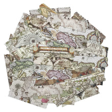 Load image into Gallery viewer, ZMLSED Vintage Travel Aesthetic Stickers, 50Pcs Decorative Adhesive Trendy for Scrapbook Laptop Skins Album DIY Craft Planner