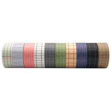 Load image into Gallery viewer, 10 Rolls Basic Collection Decoration Vintage Washi Tape Set, ZMLSED 15mm Wide Japanese Masking Decorative Tapes for Bullet Journal Planners DIY Crafts and Arts Scrapbooking Adhesive