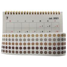 Load image into Gallery viewer, Vintage Morandi Color Dots Washi Masking Tapes Set, ZMLSED 60mm Wide 3 Meters Japanese Decorative Writable Tape for DIY Crafts Arts Scrapbooking Bullet Journal