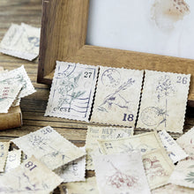 Load image into Gallery viewer, ZMLSED Vintage Natural Stickers, 46PcsForest Mushroom Decorative Retro Decals Adhesive Watercolor Aesthetic Trendy for Scrapbook Laptop Skins Album DIY Craft Daily Planner