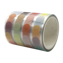 Load image into Gallery viewer, Cute Fresh Dots Washi Masking Tape Set, ZMLSED 50mm Wide 3 Meters Japanese Decorative Writable Tapes for DIY Crafts Arts Scrapbooking Bullet Journal