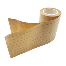 Load image into Gallery viewer, Vintage Kraft Paper Line Washi Masking Tape Set, ZMLSED 70mm Wide 5 Meters Japanese Decorative Writable Tape for DIY Crafts Arts Scrapbooking Bullet Journal Planners