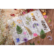 Load image into Gallery viewer, ZMLSED Vintage Natural Stickers, 40Pcs Field Plant Decorative Retro Decals Adhesive Watercolor Aesthetic Trendy for Scrapbook Laptop Skins Album DIY Craft Daily Planner