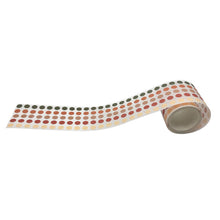Load image into Gallery viewer, Vintage Brown Dots Washi Masking Tapes Set, ZMLSED 50mm Wide 3 Meters Japanese Decorative Writable Tape for DIY Crafts Arts Scrapbooking Bullet Journal
