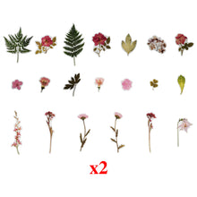 Load image into Gallery viewer, ZMLSED Vintage Natural Stickers, 40Pcs Spring Flowers Decorative Retro Decals Adhesive Watercolor Aesthetic Trendy for Scrapbook Laptop Skins Album DIY Craft Daily Planner