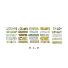 Load image into Gallery viewer, ZMLSED Vintage Aesthetic Spring Flowers Stickers, 50Pcs Decorative Adhesive Trendy for Scrapbook Laptop Skins Album DIY Craft Planner