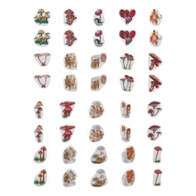Load image into Gallery viewer, ZMLSED Cute Mushroom Aesthetic Stickers, 40Pcs Decorative Decals Adhesive Trendy for Scrapbook Laptop Skins Album DIY Craft Planner