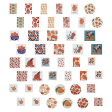 Cargar imagen en el visor de la galería, ZMLSED Vintage Natural Stickers, 46Pcs Oranges Decorative Retro Decals Adhesive Watercolor Aesthetic Trendy for Scrapbook Laptop Skins Album DIY Craft Daily Planner
