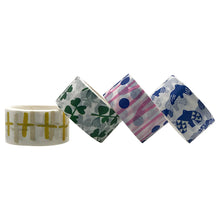 画像をギャラリービューアに読み込む, ZMLSED 4 Rolls Natural Washi Tape Set,20MM Wide Floral Japanese Masking Decorative Tapes for Bullet Journal Planners DIY Decor Crafts Arts Scrapbooking Adhesive
