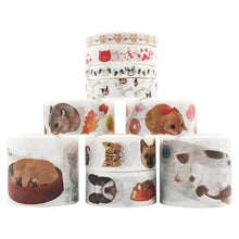 画像をギャラリービューアに読み込む, Cute Animals Washi Tape Set, ZMLSED 10 Rolls Japanese Masking Decorative Tapes for DIY Crafts and Arts Bullet Journal Planners Scrapbooking Adhesive
