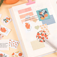 Cargar imagen en el visor de la galería, ZMLSED Vintage Natural Stickers, 46Pcs Oranges Decorative Retro Decals Adhesive Watercolor Aesthetic Trendy for Scrapbook Laptop Skins Album DIY Craft Daily Planner
