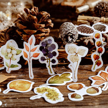 Cargar imagen en el visor de la galería, ZMLSED Vintage Stickers, 46Pcs Autumn Fallen Leaves Decorative Retro Decals Adhesive Watercolor Aesthetic Trendy for Scrapbook Laptop Skins Album DIY Craft Daily Planner
