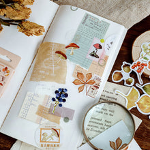 Cargar imagen en el visor de la galería, ZMLSED Vintage Stickers, 46Pcs Autumn Fallen Leaves Decorative Retro Decals Adhesive Watercolor Aesthetic Trendy for Scrapbook Laptop Skins Album DIY Craft Daily Planner
