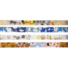 画像をギャラリービューアに読み込む, ZMLSED 4 Rolls Washi Masking Tape Set, Japanese Decorative Writable Rural Natural Summer Autumn Flower Tape for DIY Crafts Arts Scrapbooking Bullet Journal Planners
